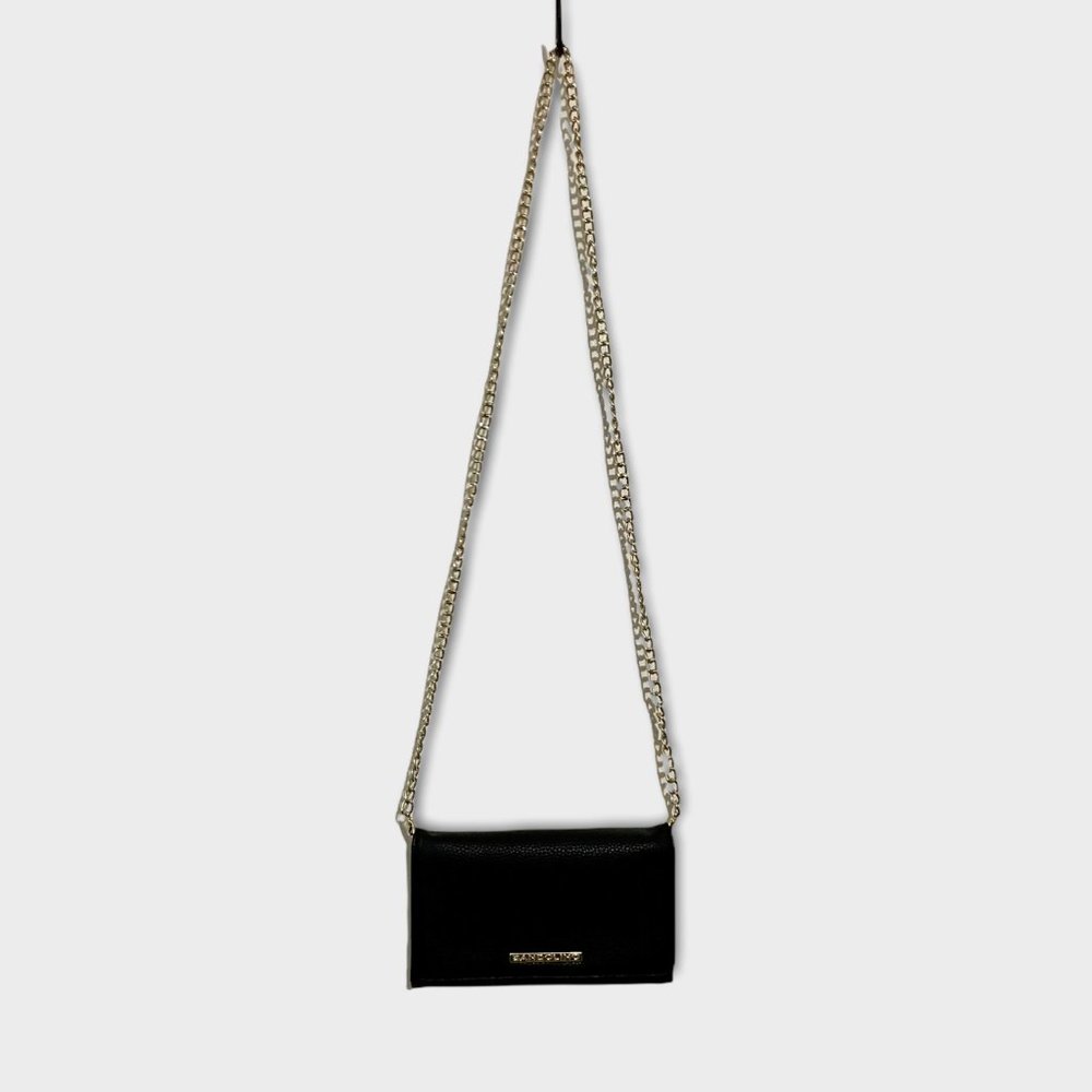 Bandolino black wallet on chain, NWOT